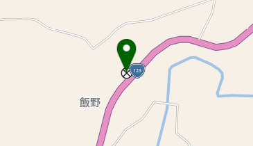 茂木警察署飯野駐在所の地図画像