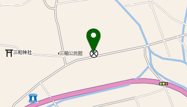 那珂川警察署三輪駐在所の地図画像