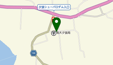 栗山警察署南部駐在所の地図画像