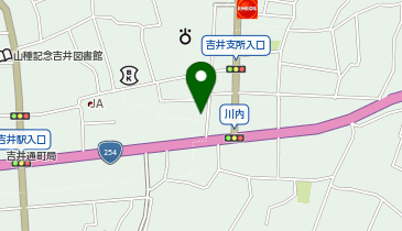 高崎警察署吉井町交番の地図画像