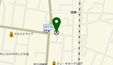 藤岡警察署藤岡交番の地図画像