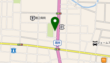 太田警察署高林交番の地図画像