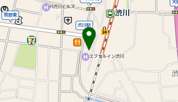 渋川警察署駅前交番の地図画像