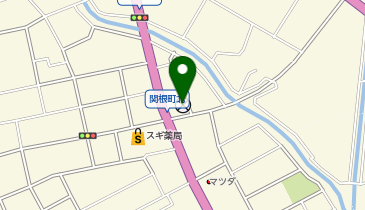 前橋警察署関根駐在所の地図画像