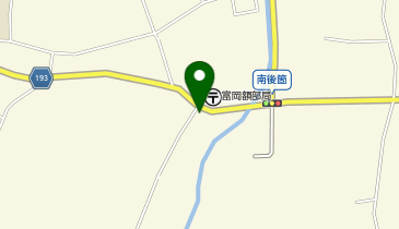 富岡警察署南後箇駐在所の地図画像