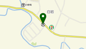 富岡警察署小野駐在所の地図画像