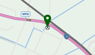 館林警察署日向駐在所の地図画像