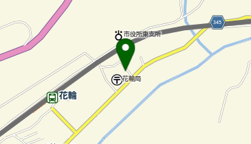 桐生警察署花輪駐在所の地図画像