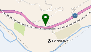 渋川警察署小野上駐在所の地図画像