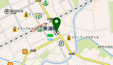 浦和東警察署東浦和駅前交番の地図画像