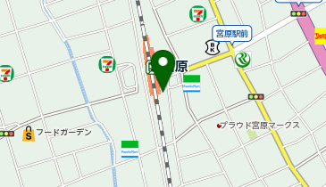 大宮警察署宮原駅前交番の地図画像