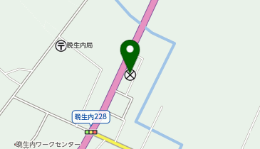 滝川警察署晩生内駐在所の地図画像