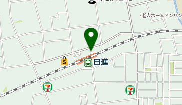 大宮警察署日進駅前交番の地図画像