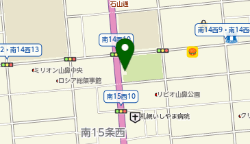 南警察署行啓通交番の地図画像