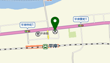 赤歌警察署平岸駐在所の地図画像