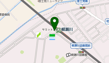 朝霞警察署柳瀬川駅前交番の地図画像