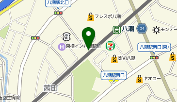 草加警察署八潮駅前交番の地図画像