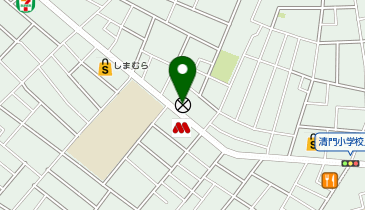 草加警察署長栄交番の地図画像