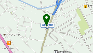 上尾警察署坂田交番の地図画像