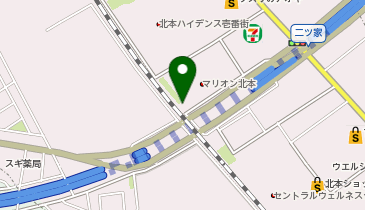 鴻巣警察署二ツ家交番の地図画像