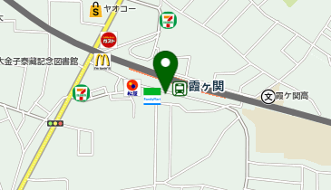 川越警察署霞ヶ関駅前交番の地図画像