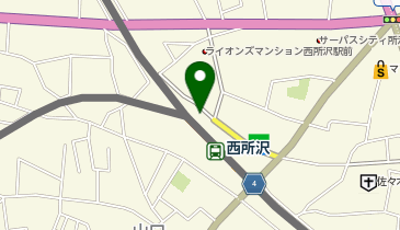 所沢警察署西所沢駅前交番の地図画像