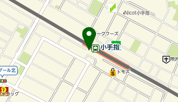 所沢警察署小手指駅前交番の地図画像