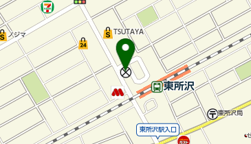 所沢警察署東所沢交番の地図画像