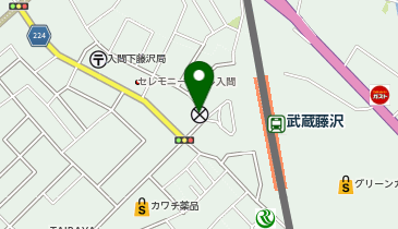 狭山警察署武蔵藤沢駅前交番の地図画像