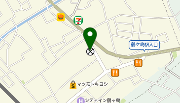 西入間警察署鶴ヶ島交番の地図画像