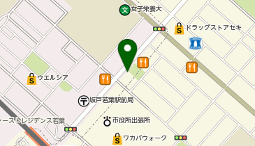 西入間警察署若葉交番の地図画像