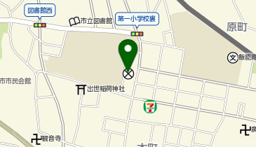 飯能警察署山手町交番の地図画像