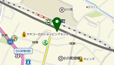 小川警察署小川駅前交番の地図画像