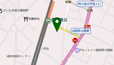秩父警察署西武秩父駅前交番の地図画像