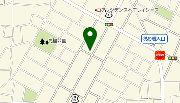 本庄警察署本庄駅南交番の地図画像