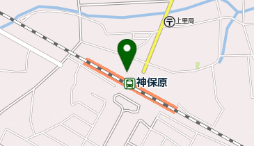 本庄警察署上里交番の地図画像