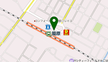 熊谷警察署籠原駅前交番の地図画像