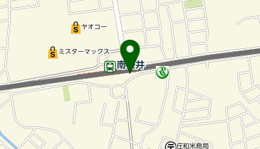 春日部警察署南桜井駅前交番の地図画像