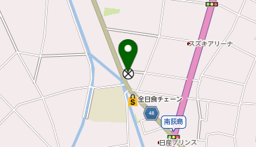 越谷警察署荻島交番の地図画像