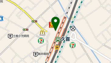 久喜警察署久喜駅西口交番の地図画像