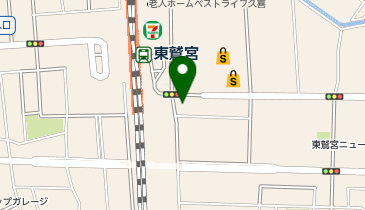 久喜警察署東鷲宮駅前交番の地図画像