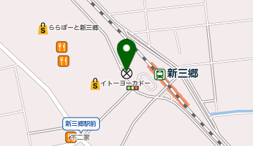 吉川警察署新三郷駅前交番の地図画像