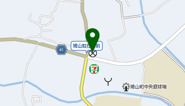 西入間警察署鳩山駐在所の地図画像