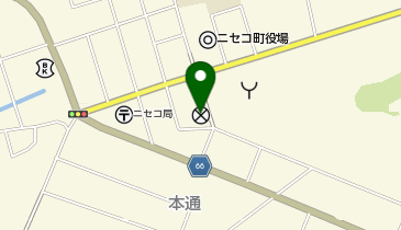 倶知安警察署ニセコ駐在所の地図画像