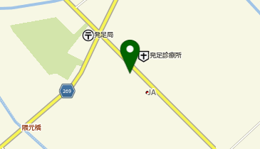 岩内警察署発足駐在所の地図画像