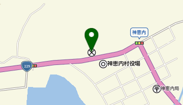 岩内警察署神恵内駐在所の地図画像