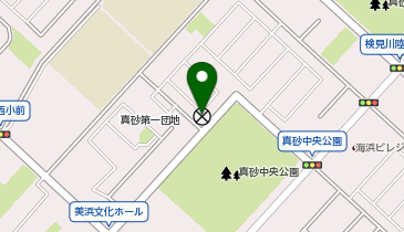 千葉西警察署真砂交番の地図画像