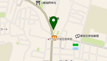 習志野警察署実籾交番の地図画像