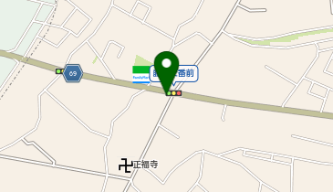 習志野警察署藤崎交番の地図画像