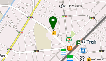 八千代警察署八千代台駅前交番の地図画像